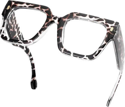 Vista 34 de Blue Light Blocking Glasses for Women Men Metal Round Frame Gris (Smoke Grey)