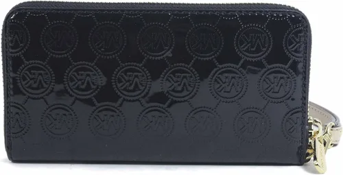 Vista 2 de Michael Kors Jet Set Item Large Coin Carryall Case Negro