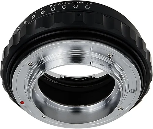 Vista 5 de Fotodiox Adaptador de montaje de lente extensible DLX compatible con lentes Nikon F-mount G-Type a cámaras Sony E-mount