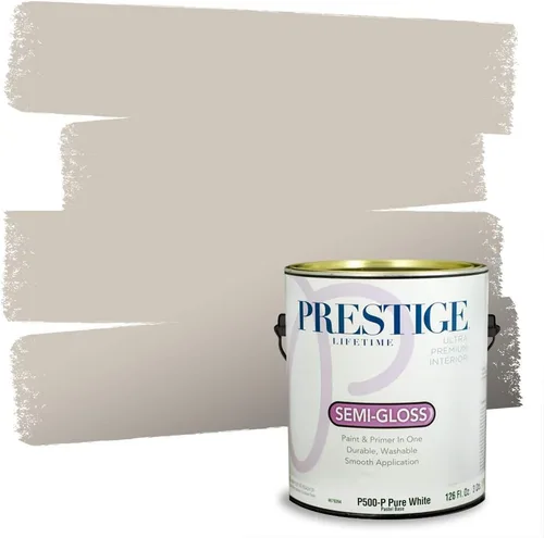 Vista 120 de Prestige Paints - 2 en 1, pintura base y pintura de exterior, P400-D-SW7053