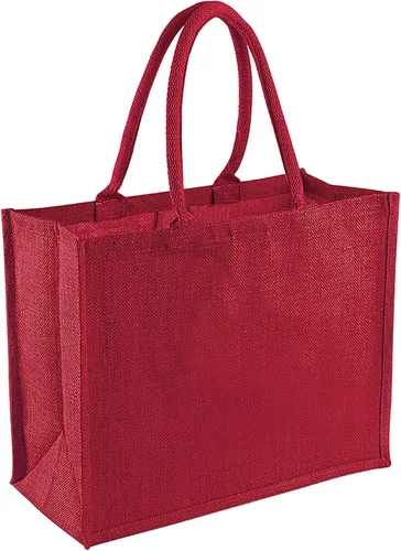 Vista 4 de Westford Mill Bolsa de compras clásica de yute 21 litros