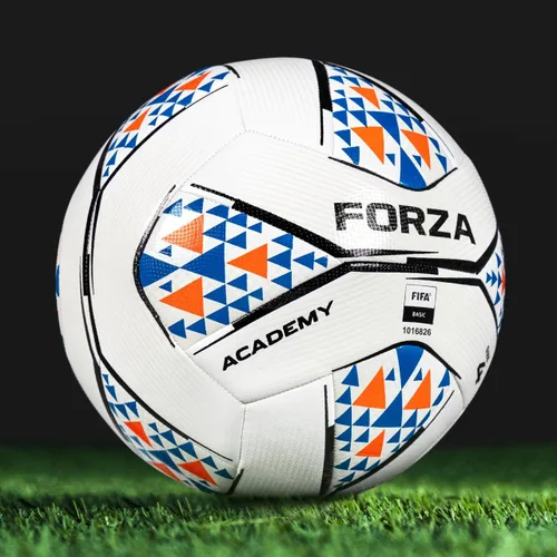 Vista 16 de FORZA Academy Balón de fútbol FIFA Basic Standard Training & Match Ball TPU duradero con superficie 3D para control Tamaños 3, 4 y 5