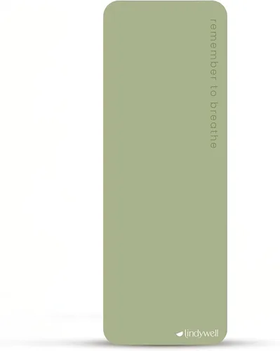 Vista 11 de Lindywell Pilates Yoga Workout Mat Non Slip 6mm, 8mm, 10mm Thick - 6ft x 26in