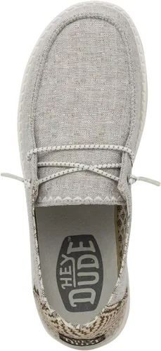 Vista 2 de Hey Dude Wendy Chambray Mocasines para mujer