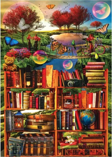 Vista 4 de Anatolian Puzzle - Ciudad de los Arcoiris, Rompecabezas de 3000 piezas, #4912