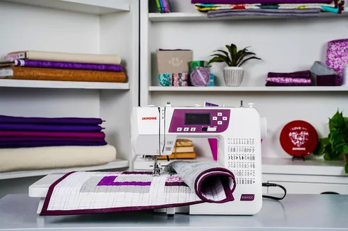 Vista 10 de Janome 3160QDC-G Máquina de coser y acolchar con kit de acolchado de regalo!