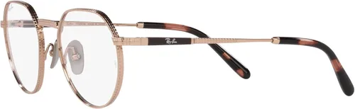 Vista 3 de Ray-Ban RX8265v Jack - Marcos redondos de titanio para gafas graduadas