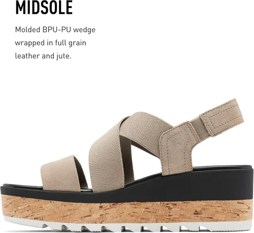 Vista 3 de Sorel Cameron - Sandalias planas para mujer