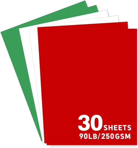 Vista 11 de 25 hojas de papel de cartulina negra, cartulina de 8.5 x 11 para Cricut.