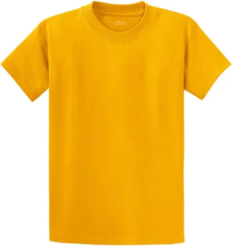 Vista 36 de Joe's USA Playeras pesadas de 6.1 onzas, 100% algodón para hombres en tallas regular, grande y alta Negro azabache