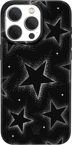 Vista 36 de VELVET CAVIAR Funda compatible con MagSafe para iPhone 15, probada en caídas de 10 pies, estampado de leopardo y amatista morada