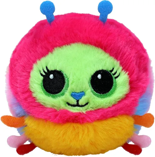 Vista 4 de TY - Beanie Bouncers - Buggie the Ladybug - Peluche de rebote coleccionable, 3.5 pulgadas, rojo/negro