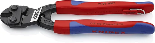 Vista 7 de Knipex 7102200 pinza de tornillos, palanca de acción, de cómodo agarre, 8 pulgadas