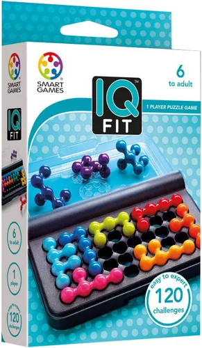Vista 4 de SmartGames IQ Bundles Serie 3D, IQ Puzzler Pro IQ Fit 240 Challenges, Edades 6-Adulto