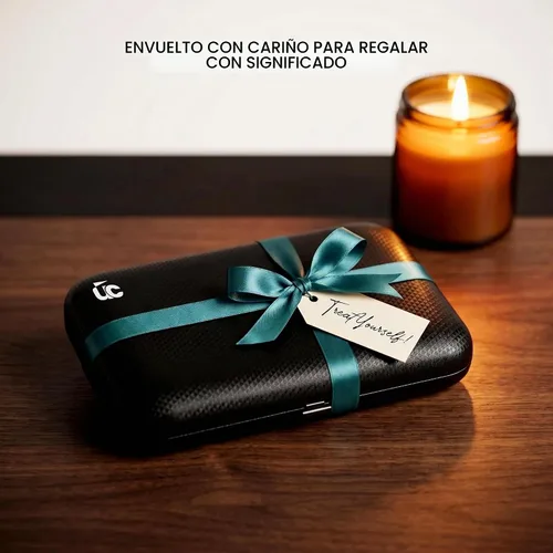 Vista 9 de Utopia Care Juego de manicura profesional para cortaúñas Negro