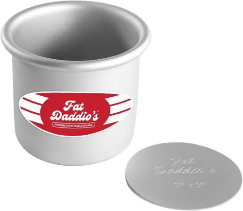 Vista 27 de Molde para tarta redondo de aluminio anodizado Fat Daddio con base extraíble