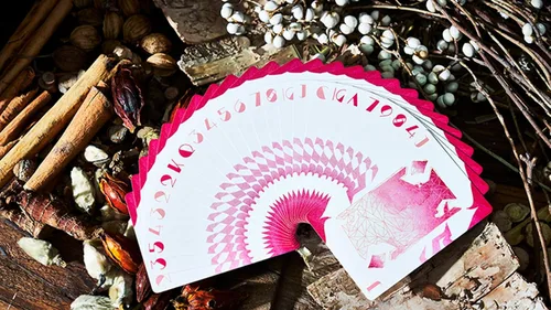Vista 6 de Murphy's Magic Supplies, Inc. Lobo solitario (rosa) naipes de Bocopo