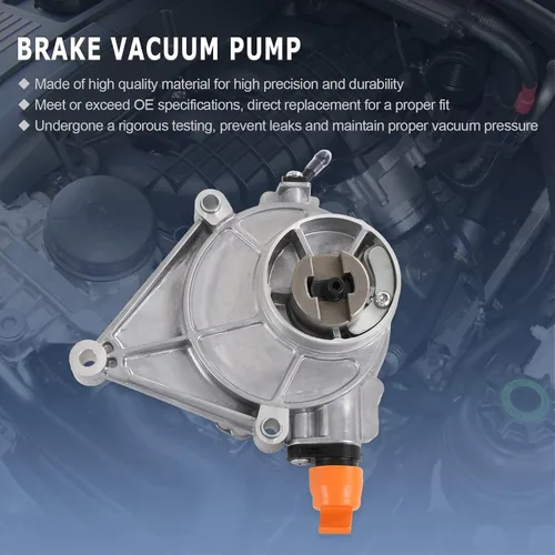 Vista 2 de 11667640279 Bomba de vacío de refuerzo de freno compatible con BMW 125i 320i 328i 528i X1 X3 X4 Z4 E84 E89 F10 F20 F21 F25 F30 2011-2017