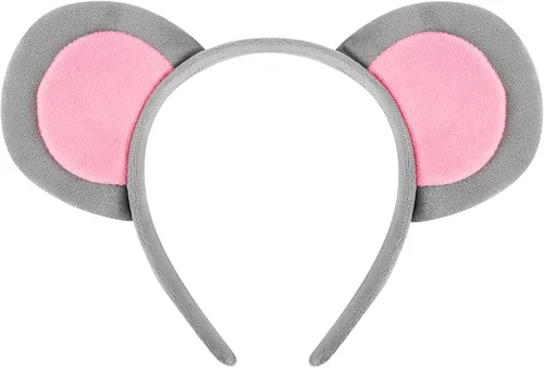 Vista 23 de KICOSY Diadema de orejas de animal de felpa, accesorios para el cabello Rana