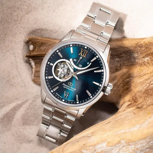 Vista 2 de Orient Star RK-AT0003E Reloj contemporáneo semi Skeleton, Contemporáneo
