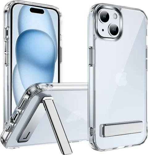 Vista 14 de CEDO - Funda con soporte para iPhone 12 Pro Max, ajustable en 3 direcciones con soporte de metal, parachoques de grado militar a prueba de golpes