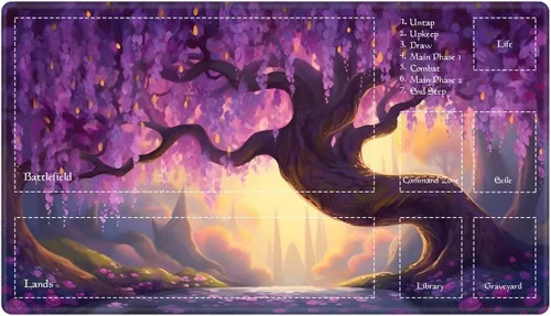 Vista 114 de Alfombra de juego con zonas para juego de cartas MTG, alfombras de juego de mesa, alfombras de juego de mesa de Magic, 61x35.5 cm, alfombra de juego