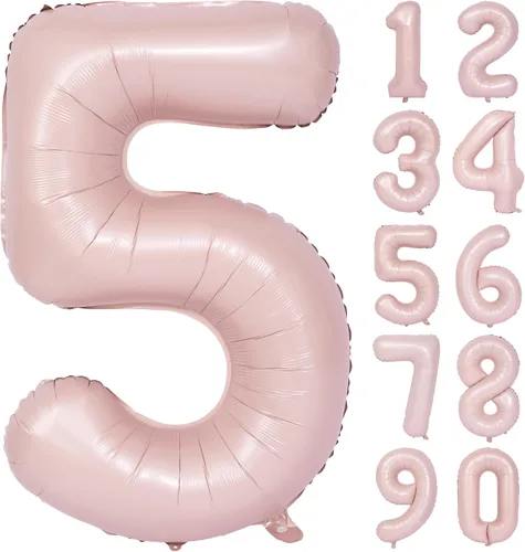 Vista 87 de Globos de 40 pulgadas con números de caramelo, papel de aluminio de helio, globos de látex de Mylar para fiesta de cumpleaños, decoración digital 0