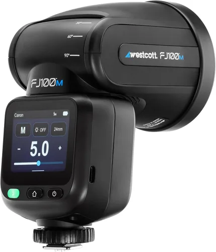 Vista 4 de Westcott Flash de luz rápida con pantalla táctil FJ100 (100Ws) (multimarca)