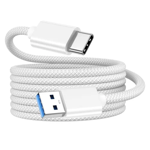 Vista 10 de Cable corto USB A a USB C 3.1 de 6 pulgadas, 0.5 pies, cable de transferencia de datos de alta velocidad de 10 Gbps compatible con MacBook Pro, iPad