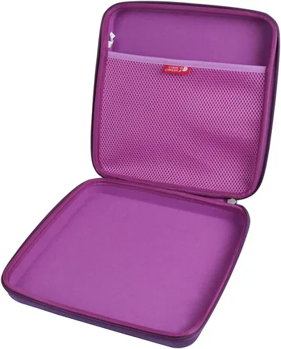 Vista 3 de Hermitshell Estuche rígido de viaje para libro Leapfrog Learning Friends de 100 palabras (morado)