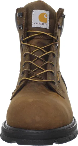 Vista 2 de Carhartt CMW6220 - Botas de trabajo con punta de acero para hombre, bisonte marrón