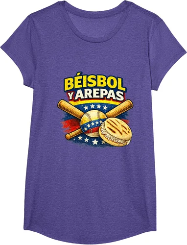 Vista 67 de Camiseta Beisbol y Arepas Venezuelas Baseball Pride Team 2026
