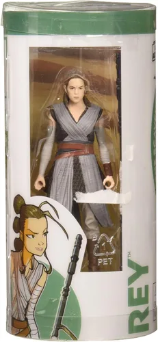 Vista 2 de STAR WARS Galaxy of Adventures Rey - Figura de juguete a escala de 3.75 pulgadas y mini cómic