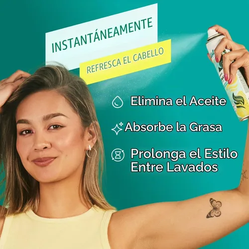 Vista 4 de Batiste Champú seco de 6.73 fl oz de Batiste Original