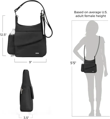 Vista 4 de Travelon Anti-Theft Classic Messenger Bag
