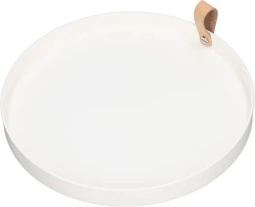 Vista 6 de Keenso Plato para joyas, elegante bandeja de cepillo de pelo de ABS para tocador, botella de perfume, 1 paquete