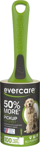 Vista 9 de Evercare Rodillos de pelusa para mascotas multiusos, 100 hojas fáciles de rasgar por rollo, rodillo adhesivo reutilizable para mascotas, gatos