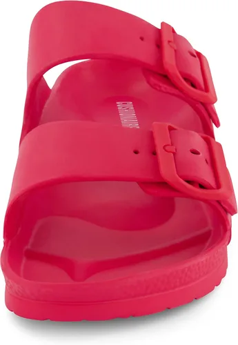 Vista 3 de CUSHIONAIRE Sandalia Emily EVA con plantilla cómoda para mujer con +Comfort