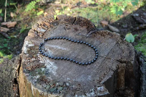 Vista 7 de Karelian Heritage - Collar de cristal de shungite auténtico, para equilibrar y proteger a las mujeres