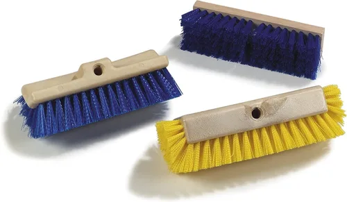 Vista 2 de SPARTA Flo-Pac - Cepillo para limpiar pisos, cepillo de lechada con doble superficie para baño, patio, cocina, limpieza de paredes y cubiertas, 10