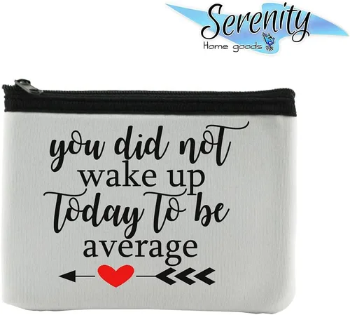 Vista 14 de Bee-You-Tiful Coin Purse Wallet Pouch For Women Small Card Change Bag With Zipper Mini Travel Purse For ID Case Makeup Card Novelty Bag