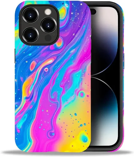 Vista 30 de DAIZAG Funda compatible con iPhone 11, hermoso color arena, patrón completo, carcasa rígida híbrida de plástico TPU + funda de protección