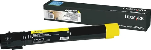 Vista 2 de Lexmark X950X2CG Cartucho de tóner extra alto rendimiento para impresoras multifunción láser de color X950, X952, X954, cian