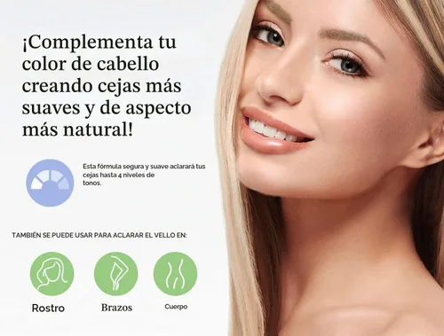 Vista 2 de Godefroy Kit de aplicación de un solo uso de crema para aclarar el color de las cejas