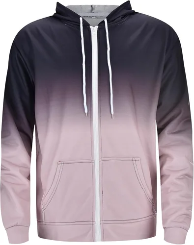 Vista 7 de Alalaso Hoodie Shirts for Men Long Sleeve Midweight Baggy Tops with Hood Regular Fit Stylish Breathable Pullover