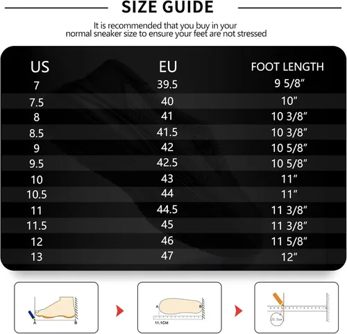 Vista 6 de LARNMERN Mocasines de trabajo antideslizantes para hombre, soporte de arco para fascitis plantar, zapatos trabajo, ligeros, para servicio