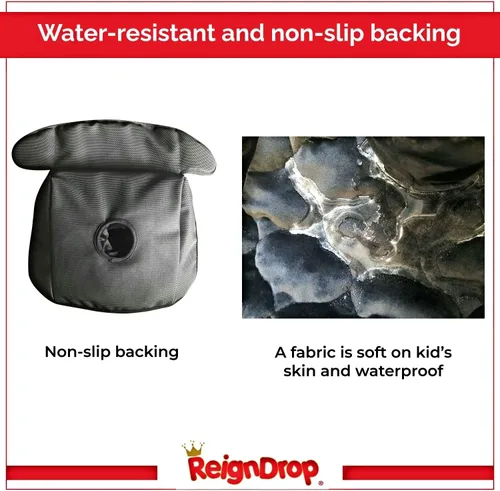 Vista 2 de ReignDrop Piddle Pad Protector de asiento de coche para entrenamiento de niños pequeños y bebés, almohadilla impermeable para asiento de automóvil