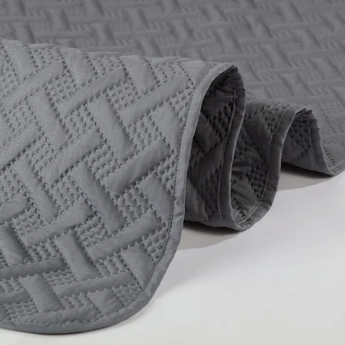 Vista 6 de Serta ComfortSure - Juego de ropa de cama suave de 2 piezas, incluye colcha/colcha y funda de almohada, ropa de cama para todas las estaciones, Gris