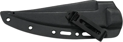 Vista 10 de CRKT HZ6 EDC Cuchillo de hoja fija con funda, negro, 2927