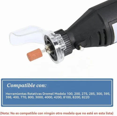 Vista 4 de Wolfride 4 unids herramienta rotativa escudo accesorio corte lijado accesorios para amoladora rotativa herramientas 200 3000 4000